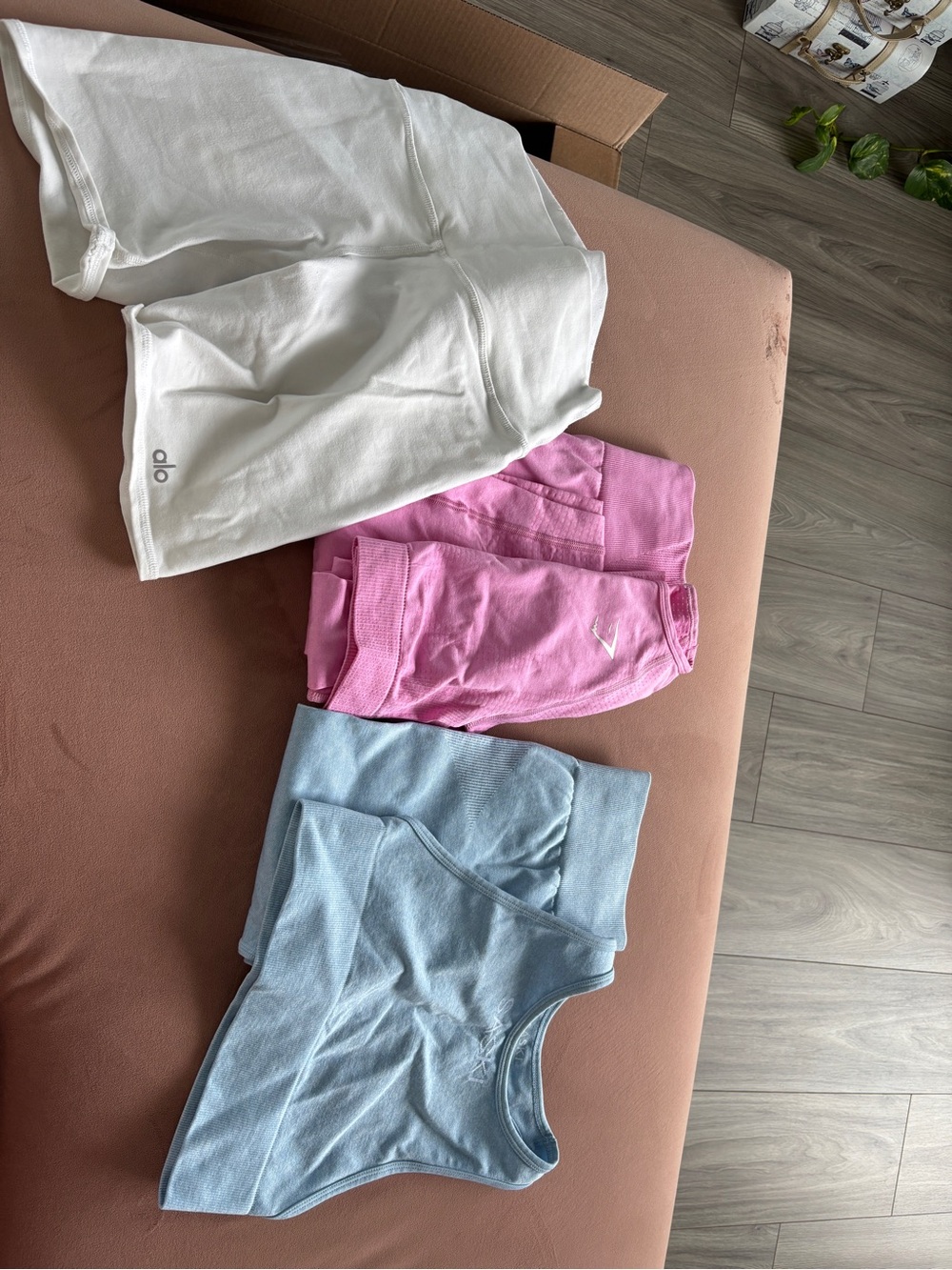 ALO Yoga White Bike Shorts – Comfortable Active wear